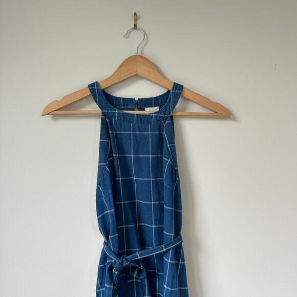 a new day Blue Plaid Mini Dress - Picture 4 of 7